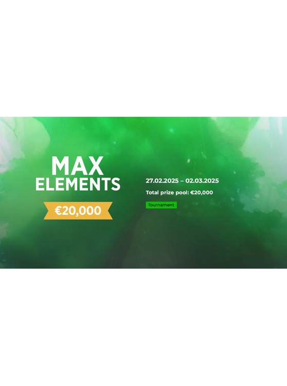 YGG - Max Elements Tournament